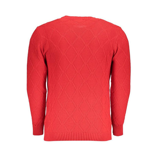 U.S. Grand Polo Red Fabric Sweater U.S. Grand Polo