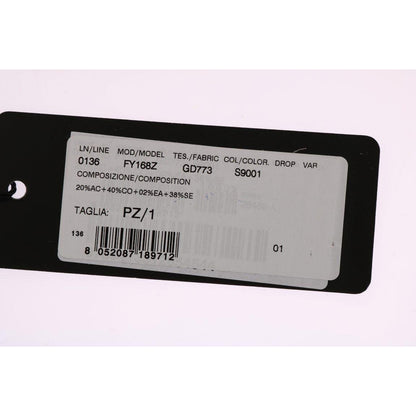 Dolce & Gabbana Gray Silk Black Lace Hair Claw