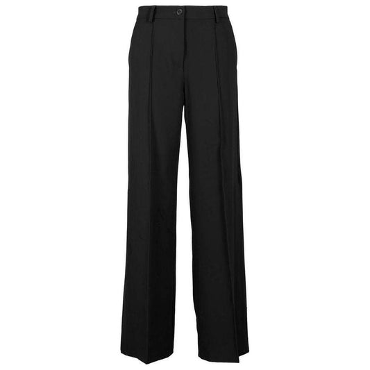 PINKO Black Polyester Jeans & Pant PINKO