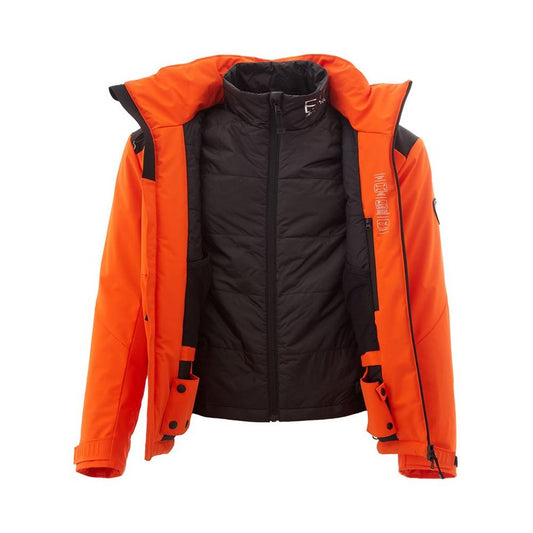 Radiant Orange EA7 Lightweight Jacket