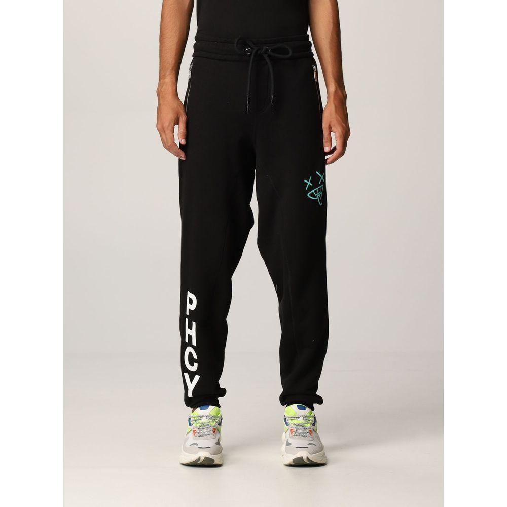 Pharmacy Industry Black Cotton Men Pants Pharmacy Industry