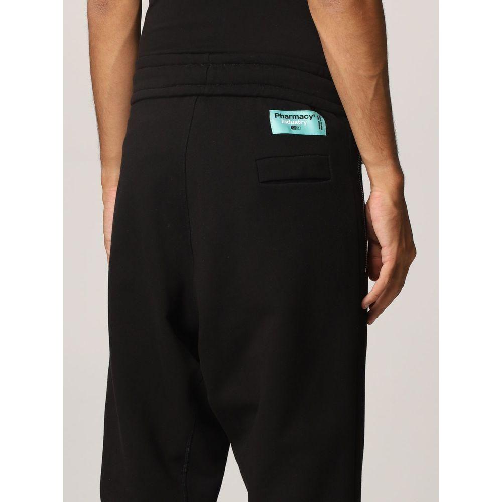 Pharmacy Industry Black Cotton Men Pants Pharmacy Industry