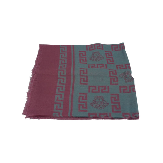 Versace Light Pink MD and Cashmare Medusa Scarf Versace