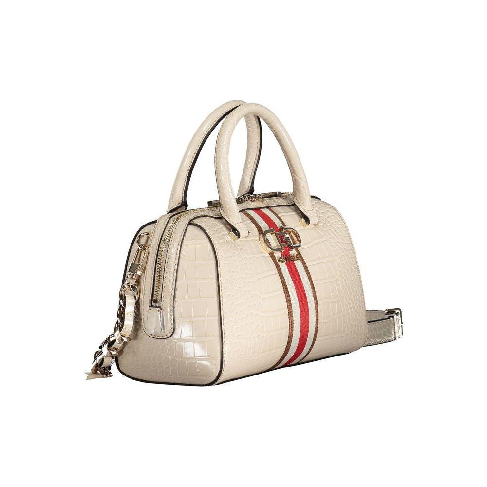 Guess Jeans Beige Polyethylene Handbag Guess Jeans