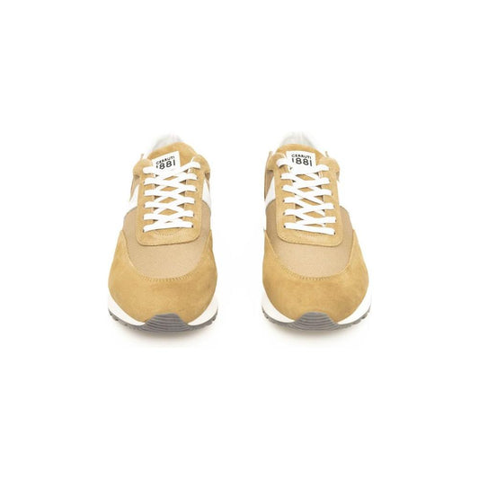 Cerruti 1881 Beige CALF Leather Sneaker Cerruti 1881