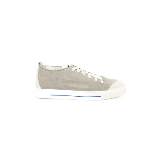 Cerruti 1881 Gray COW Leather Sneaker Cerruti 1881