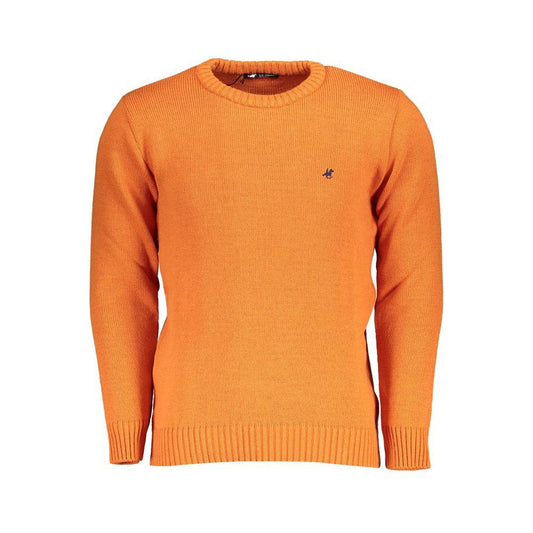 Orange Fabric Sweater