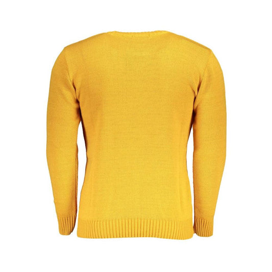 Yellow Fabric Sweater