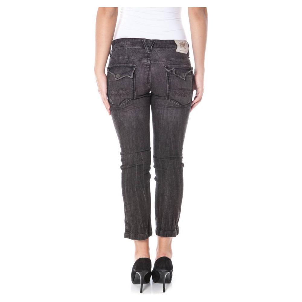 Parasuco Black Cotton Jeans & Pant Parasuco