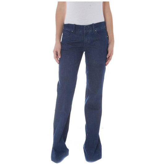 Phard Blue Cotton Jeans & Pant Phard