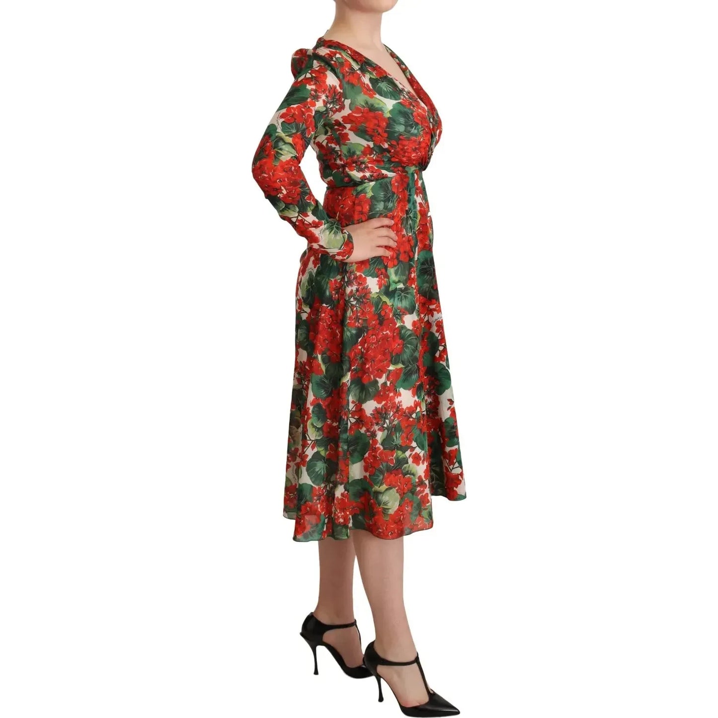 Dolce & Gabbana Multicolor Portofino-Print Shift Dress Dolce & Gabbana