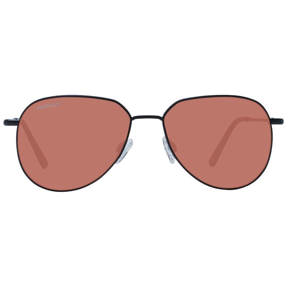 Serengeti Black Metal Sunglasses