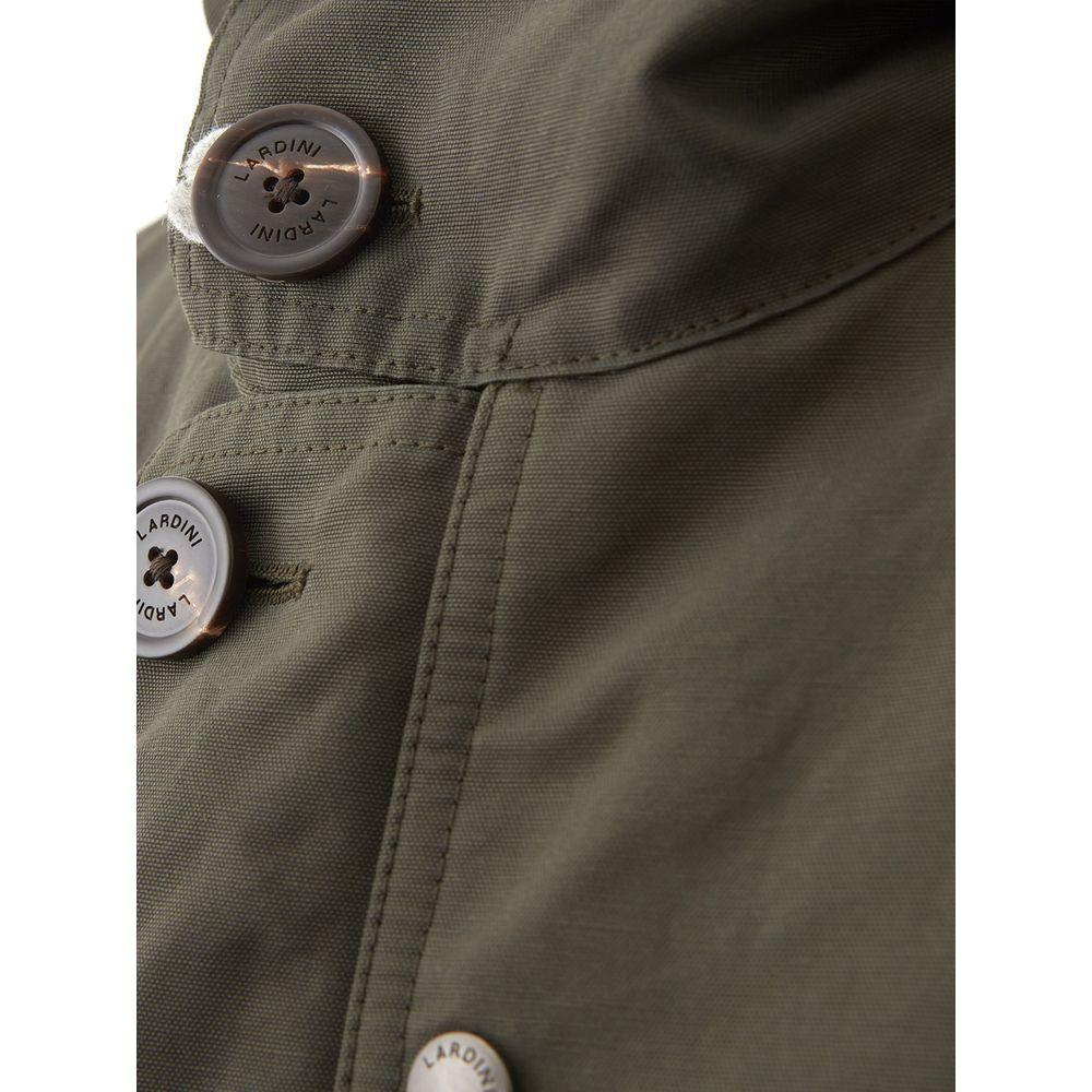 Lardini Elegant Cotton Army Jacket for Men Lardini