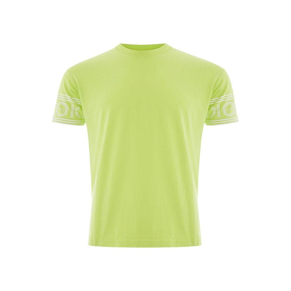 Kenzo Sunny Yellow Cotton Tee For Stylish Men Kenzo