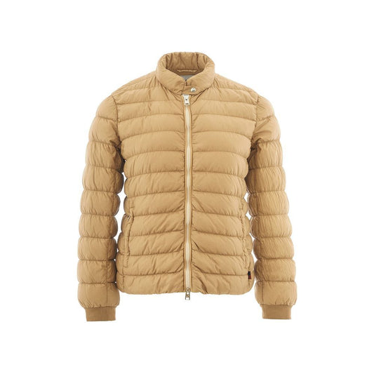 Woolrich Beige Polyamide Chic Winter Coat Woolrich