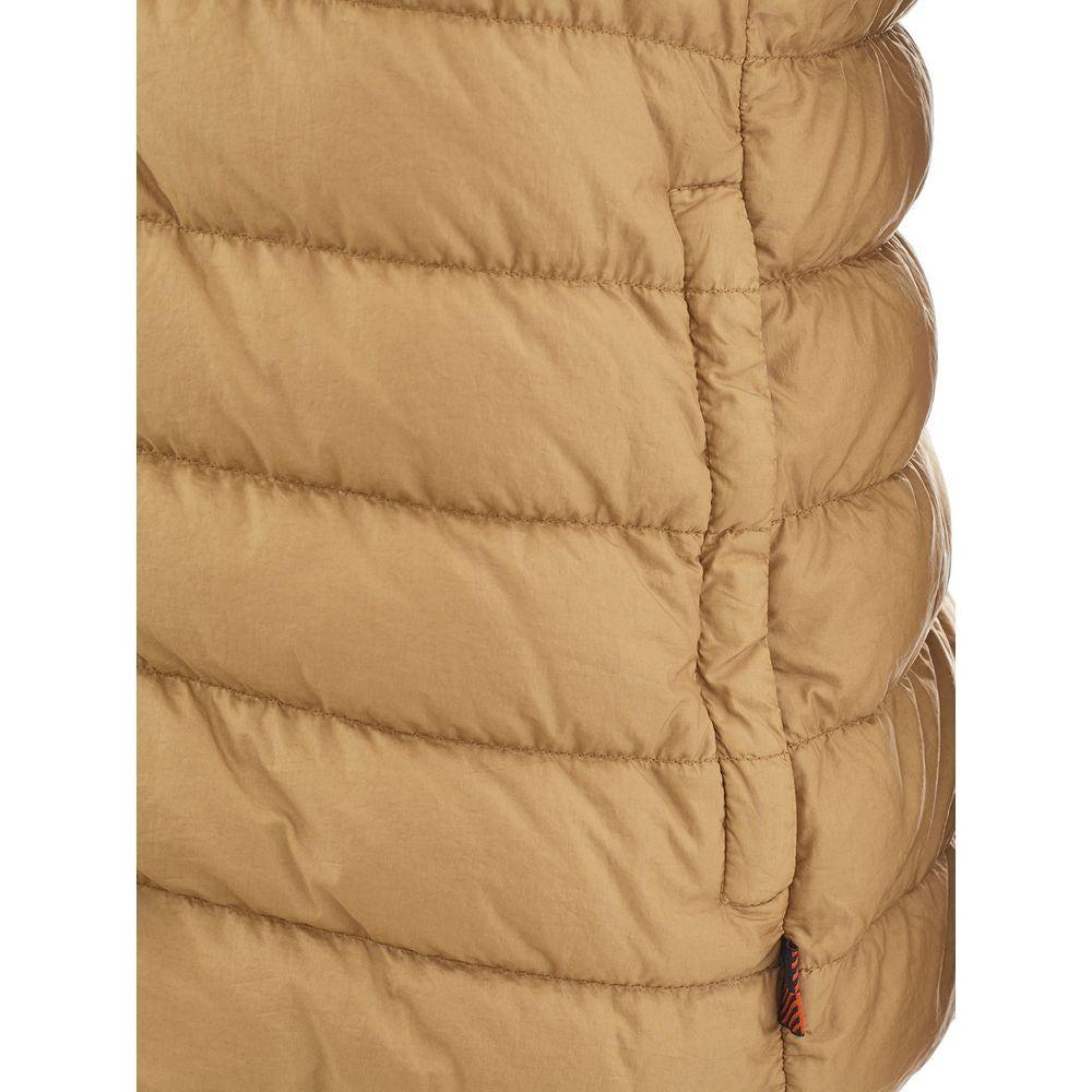 Woolrich Beige Polyamide Chic Winter Coat Woolrich