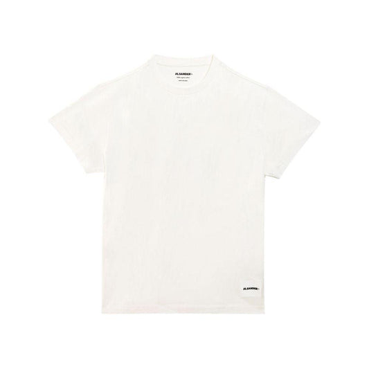 Jil Sander White Cotton Organic T-Shirt Jil Sander