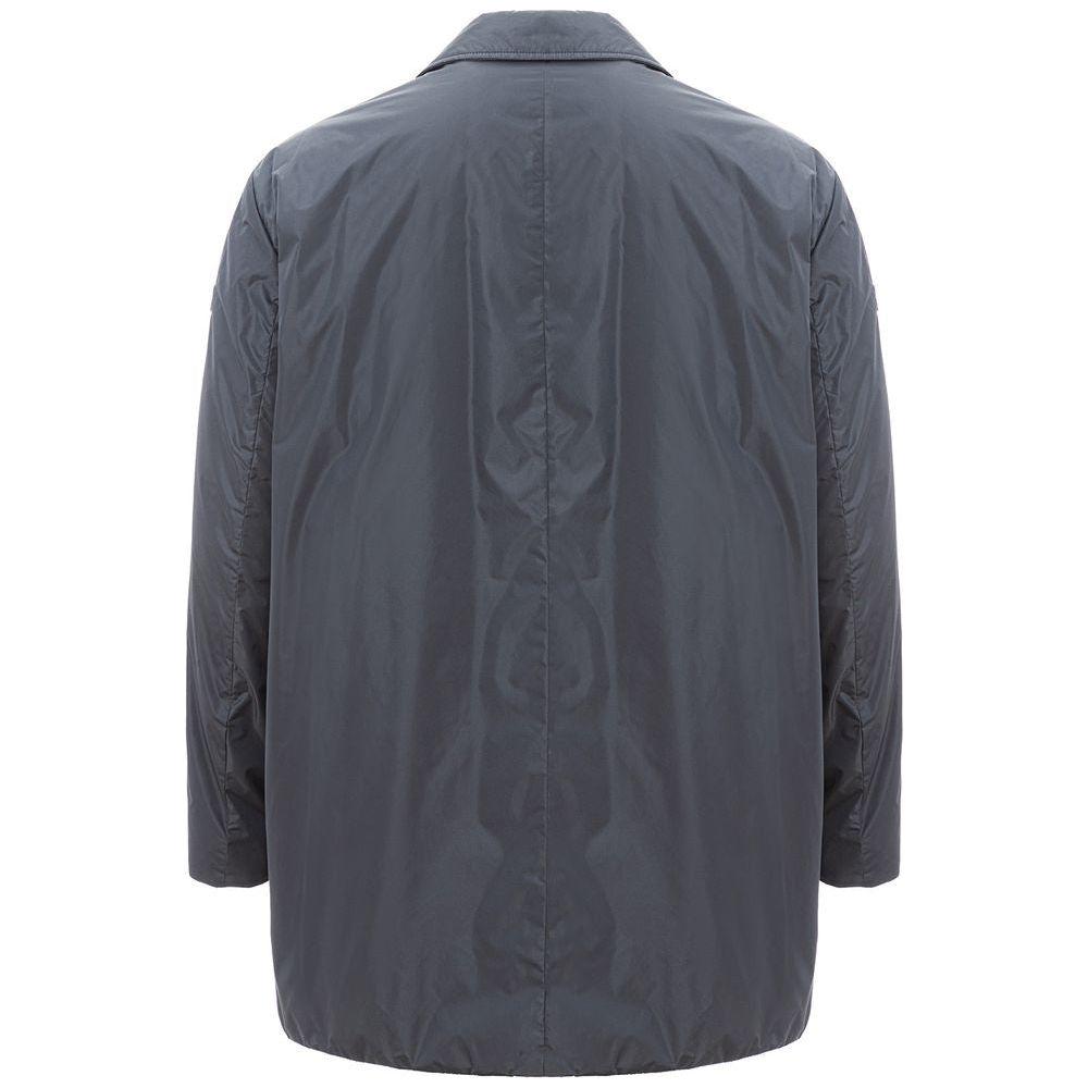 Peuterey Elegant Gray Polyamide Men's Jacket Peuterey