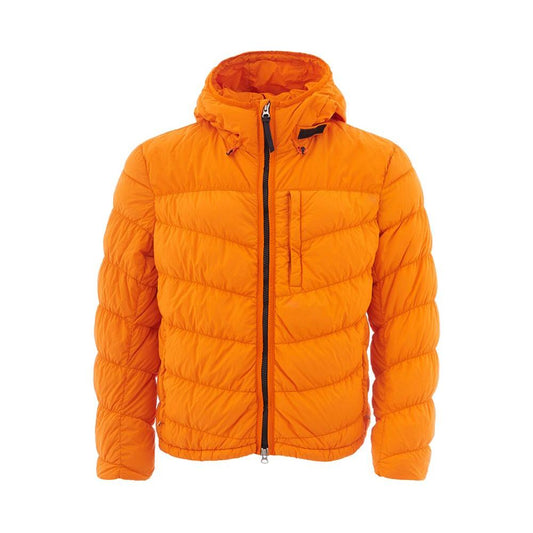 Exquisite Orange Polyamide Jacket