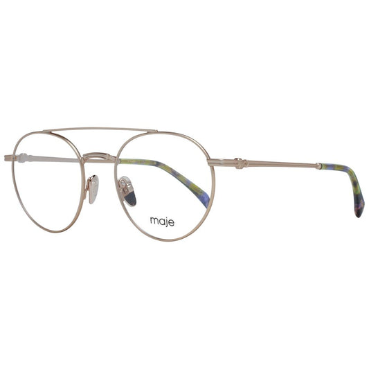 Maje Gold Metal Glasses (Frames) Maje