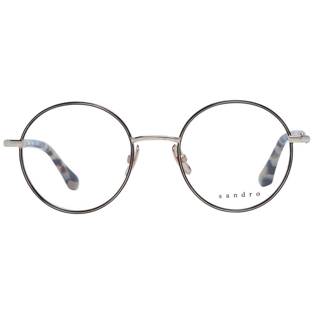 Sandro Black Stainless Steel Glasses (Frames) Sandro