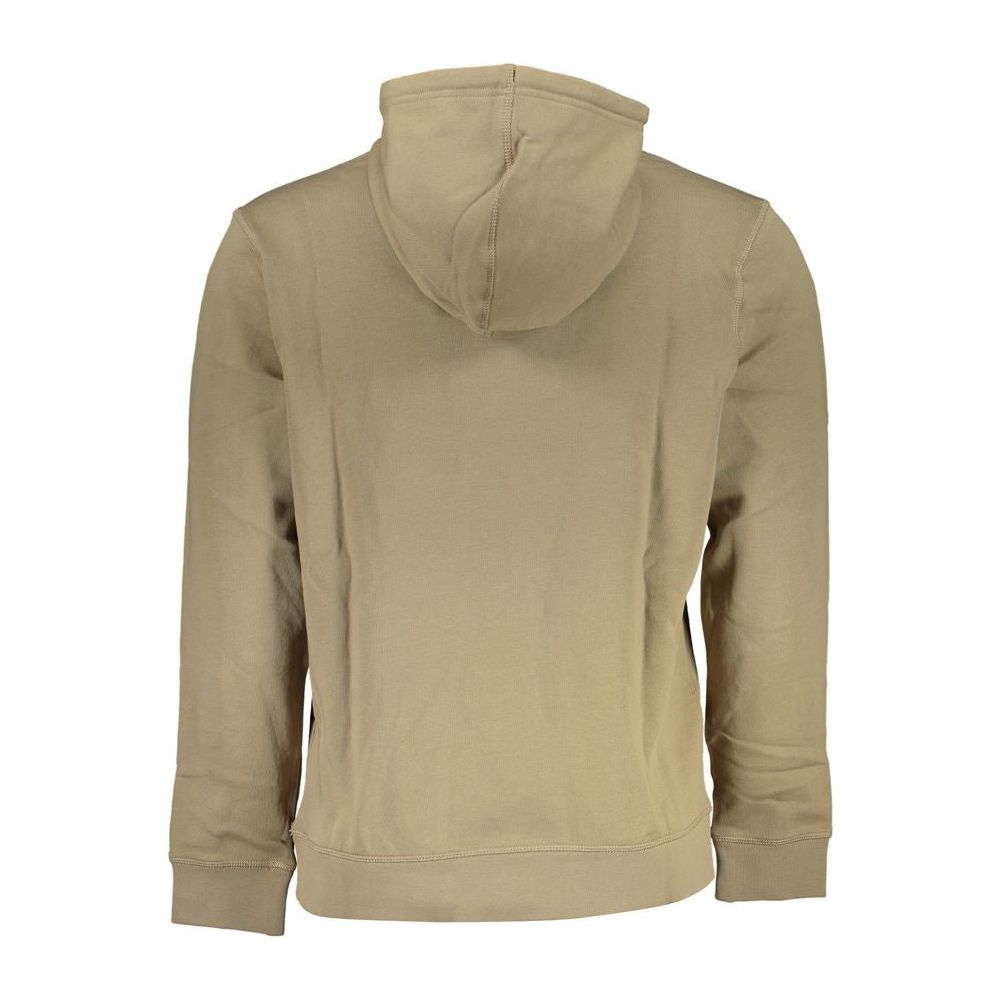 Hugo Boss Beige Cotton Sweater Hugo Boss