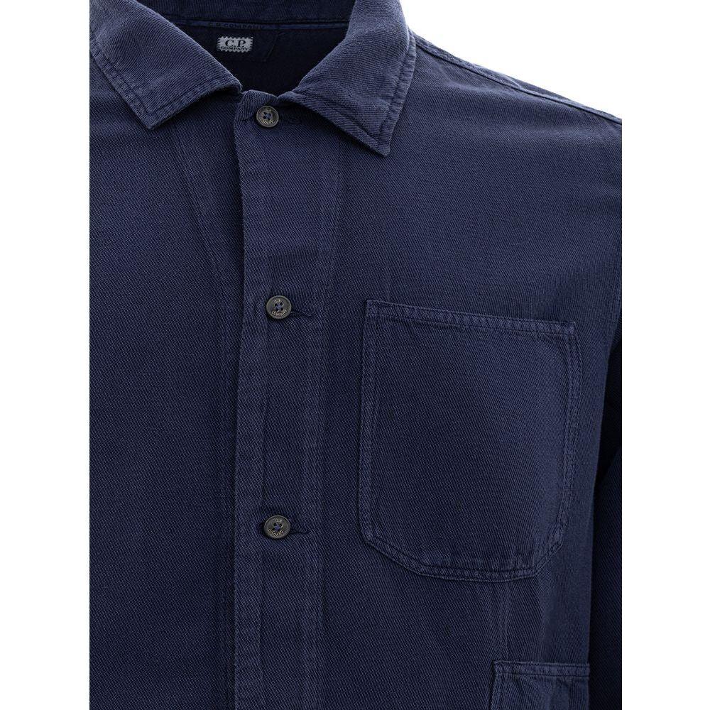 C.P. Company Blue Cotton Shirt C.P. Company