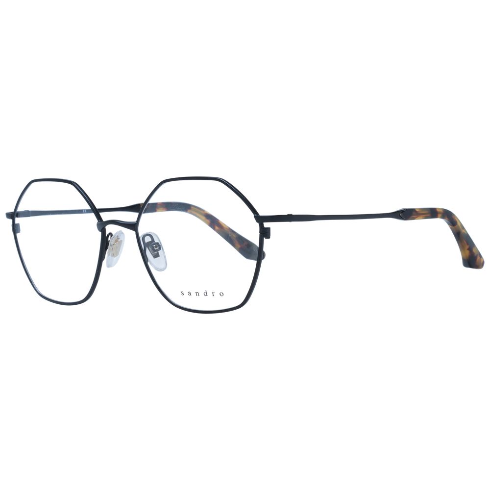 Sandro Black Stainless Steel Glasses (Frames) Sandro