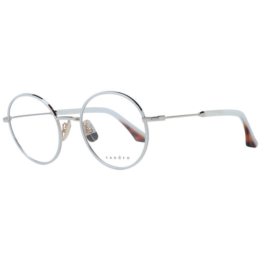 Sandro White Stainless Steel Glasses (Frames) Sandro