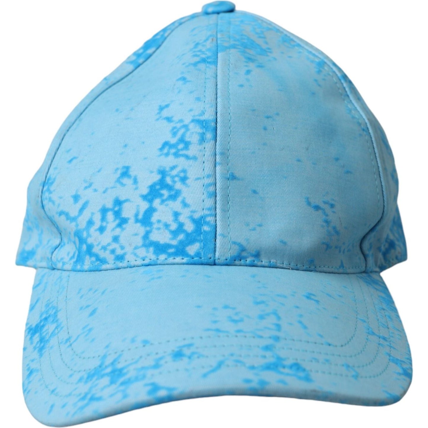 Dolce & Gabbana Light Blue Color Splash Baseball Hat Men Dolce & Gabbana