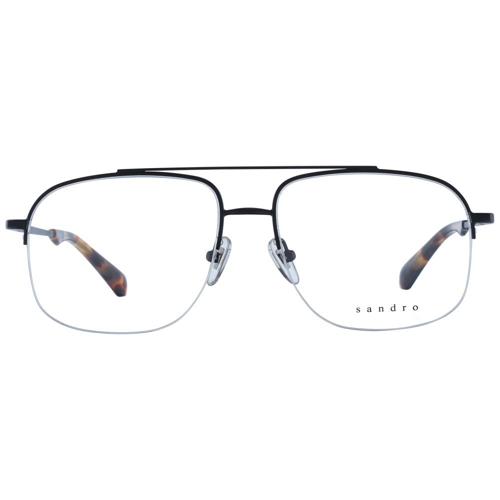 Sandro Black Metal Glasses (Frames) Sandro