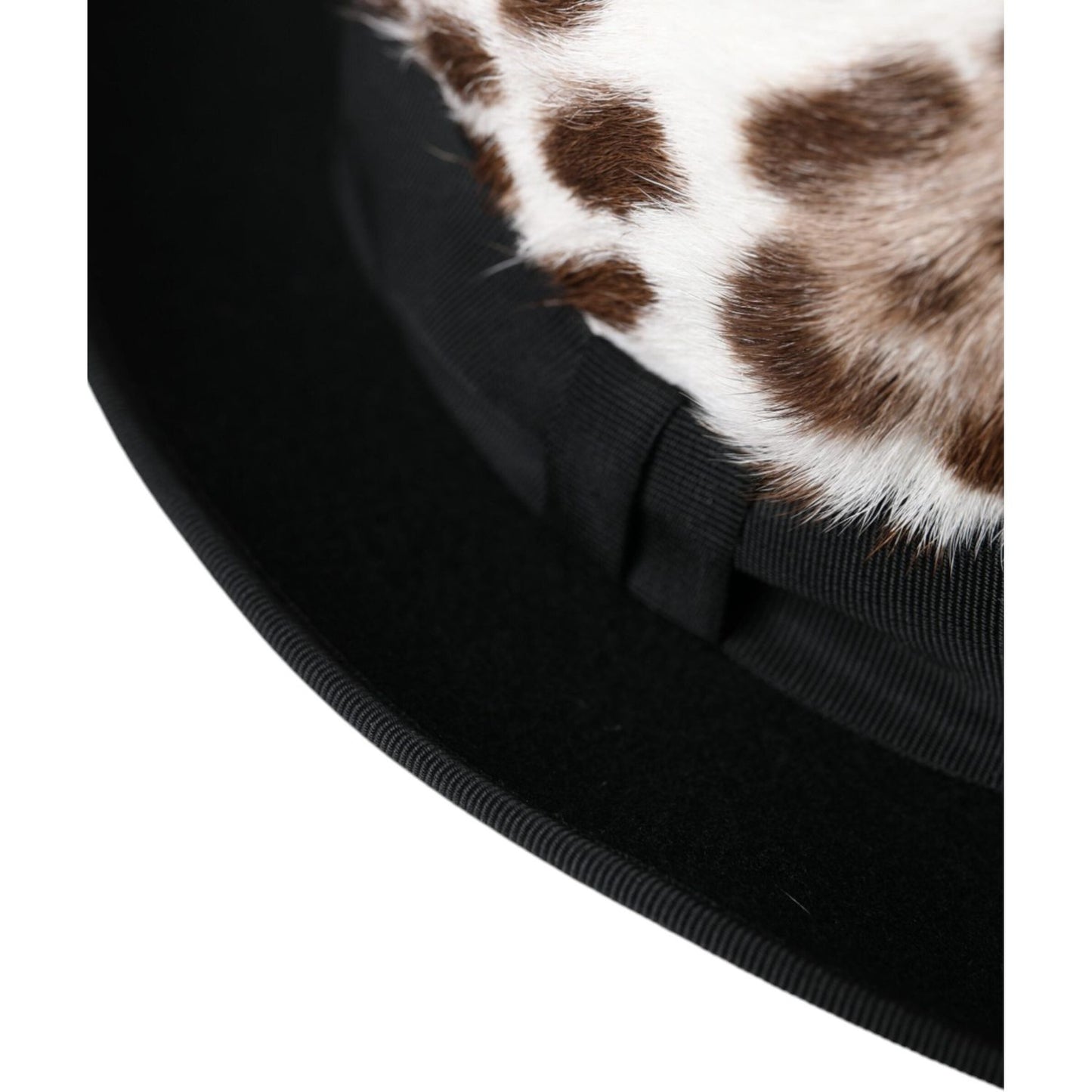 Dolce & Gabbana Multicolor Leopard Women Fedora Hat Dolce & Gabbana