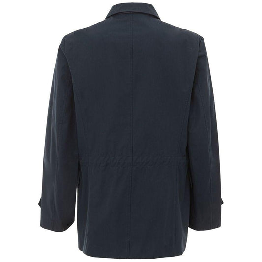 Brioni Blue Cotton Jacket Brioni