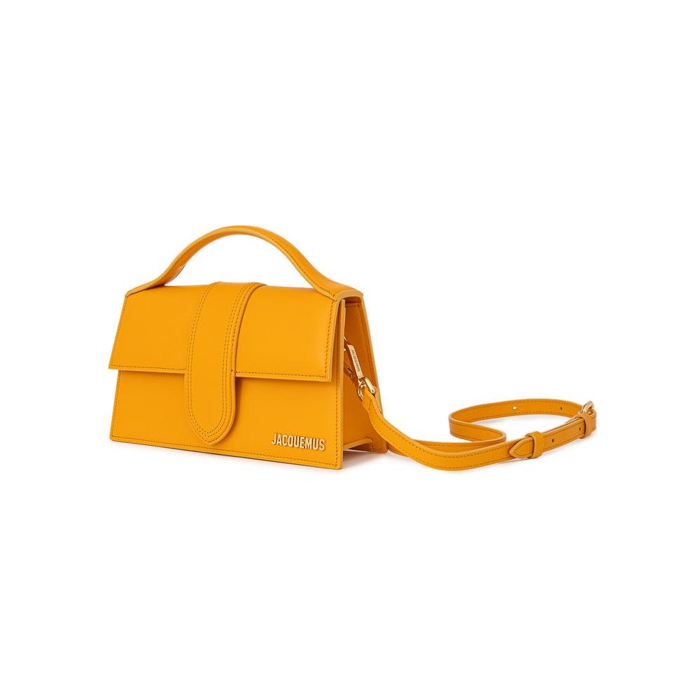 Jacquemus Orange Leather Handbag Jacquemus