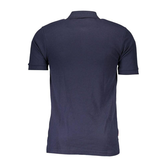 Slazenger Blue Cotton Polo Shirt Slazenger