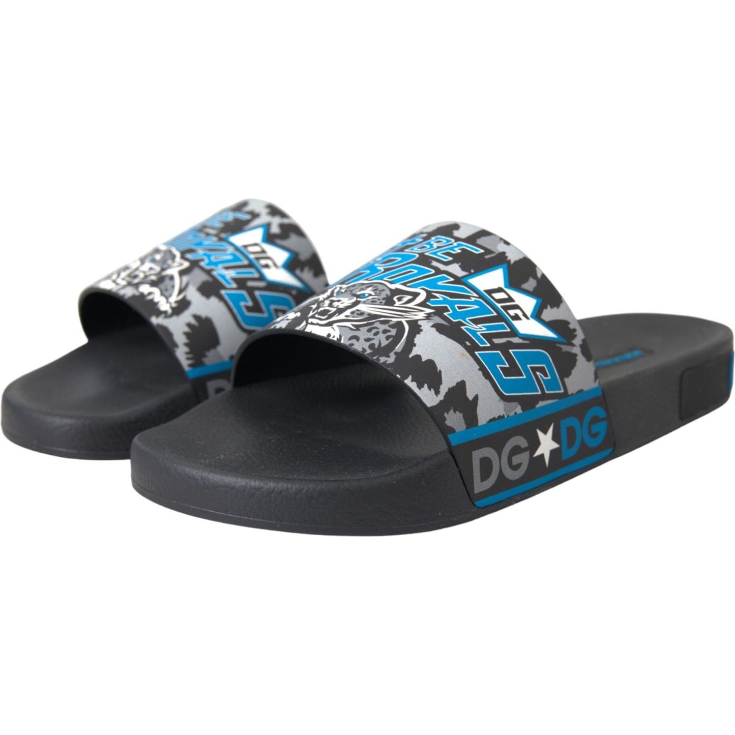 Dolce & Gabbana Multicolor Jungle Sport Leather Beachwear Men Shoes Dolce & Gabbana