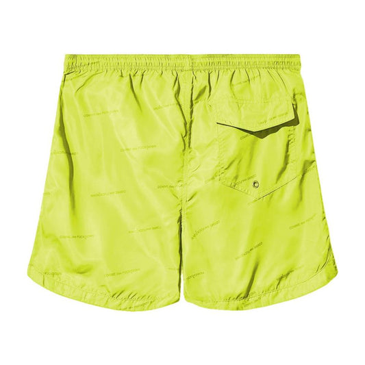 Comme Des Fuckdown Yellow Polyester Swimwear Comme Des Fuckdown