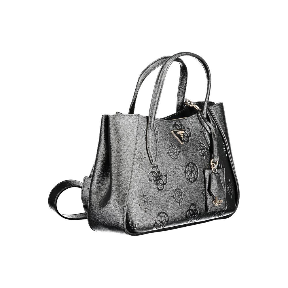 Guess Jeans Black Polyethylene Handbag Guess Jeans