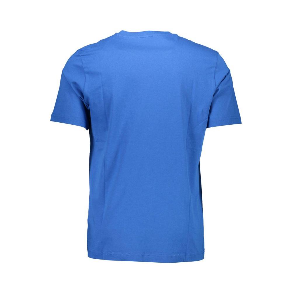 Diesel Blue Cotton Men T-Shirt Diesel