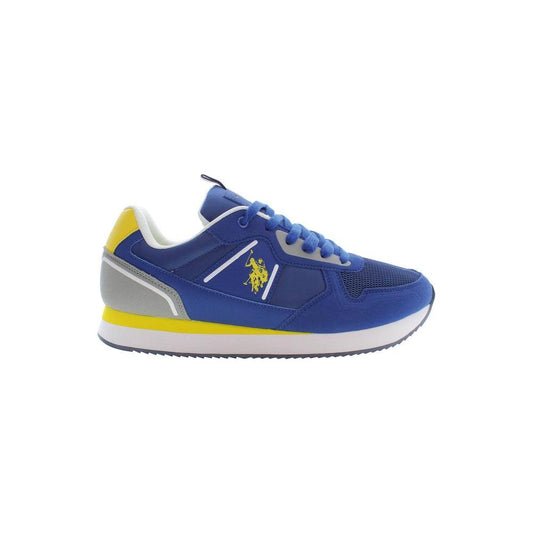 U.S. POLO ASSN. Blue Polyester Men Sneaker U.S. POLO ASSN.