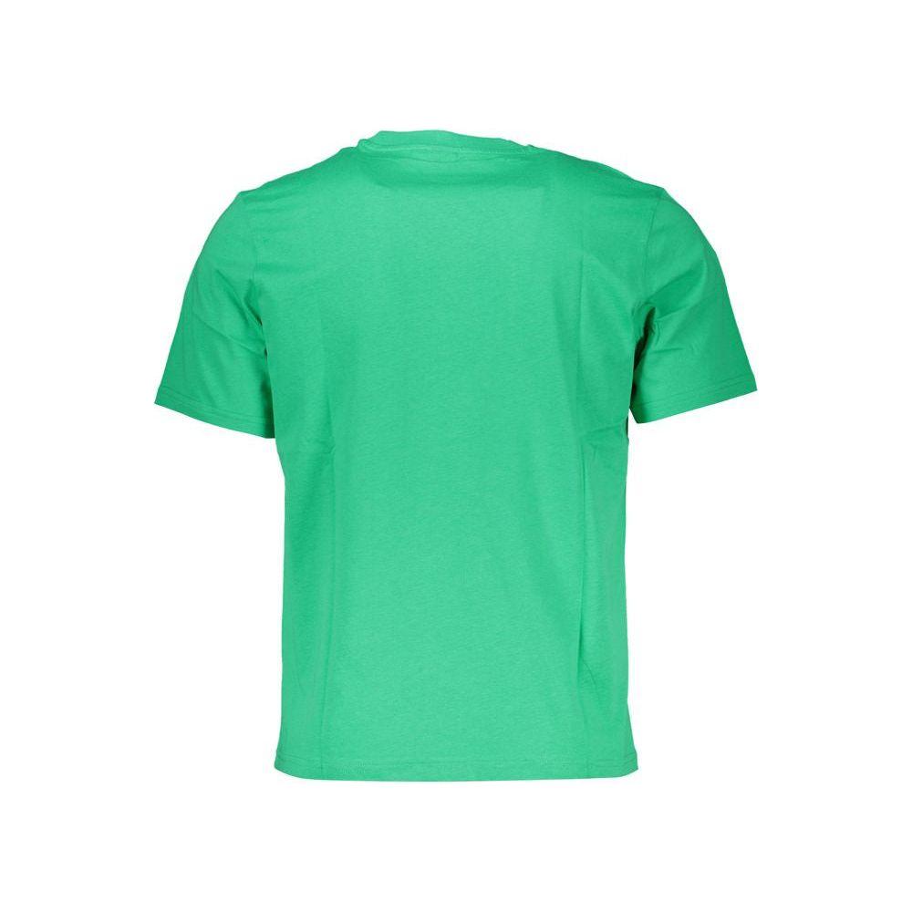 North Sails Green Cotton T-Shirt North Sails