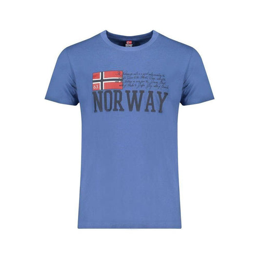 Norway 1963 Blue Cotton T-Shirt Norway 1963