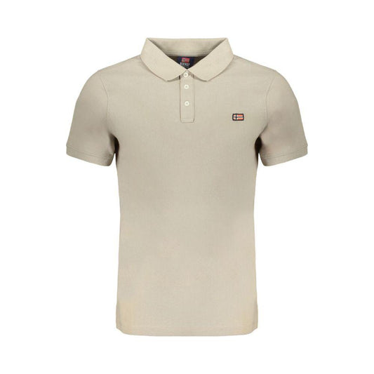 Norway 1963 Beige Cotton Polo Shirt Norway 1963