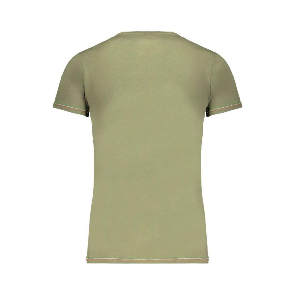 Aeronautica Militare Green Cotton T-Shirt MAN T-SHIRTS Aeronautica Militare