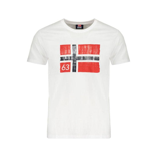 Norway 1963 White Cotton T-Shirt Norway 1963