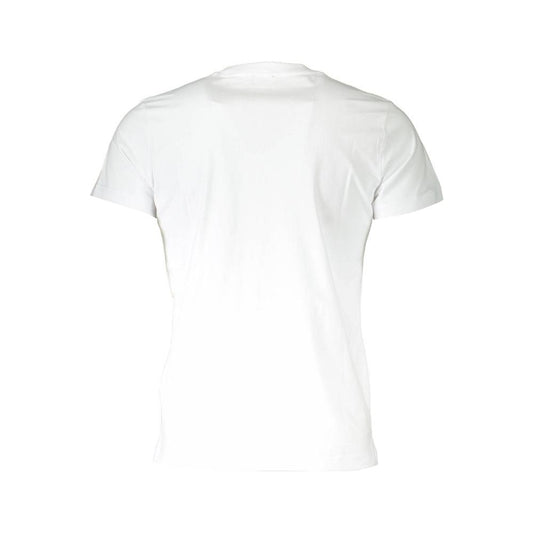 Diesel White Cotton Men T-Shirt Diesel