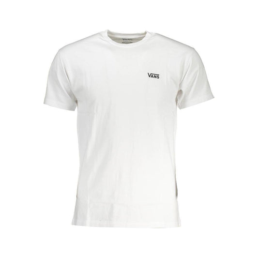 Vans White Cotton Men T-Shirt Vans