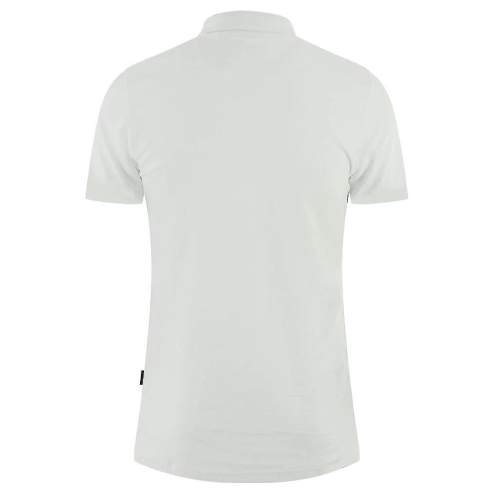 Aquascutum Elegant White Cotton Polo Shirt Aquascutum