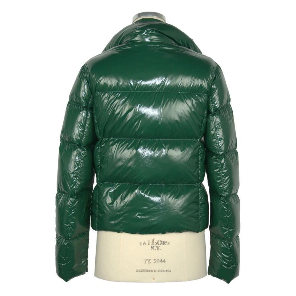 Refrigiwear Chic Shiny Down Jacket with Feminine Fit Refrigiwear