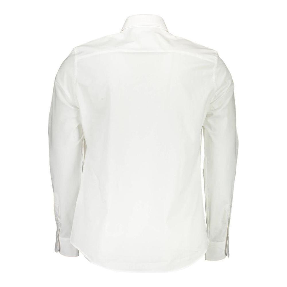 North Sails White Cotton Mens Shirt North Sails